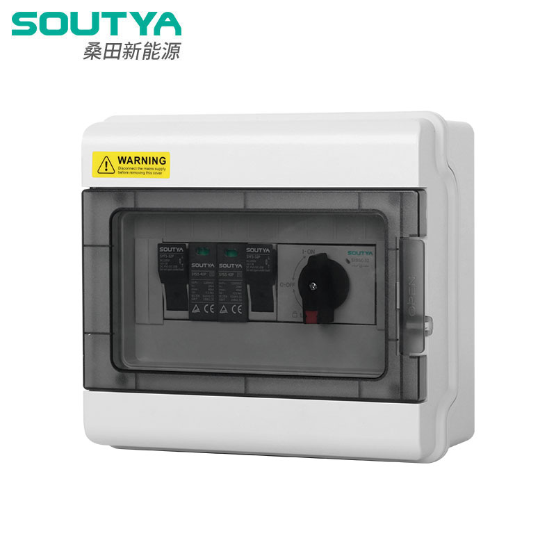 Kotak Penggabung DC 1000V tipe Isolator 1 In 1 Out
